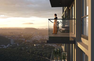 ANP Privado 3 BHK Premium (1489 Sq.ft.)