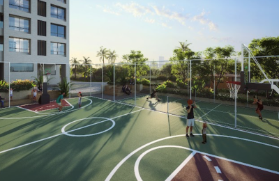 3 BHK B1| 1052 Sq. Ft.Landscaped Podium, Palladio LaViento